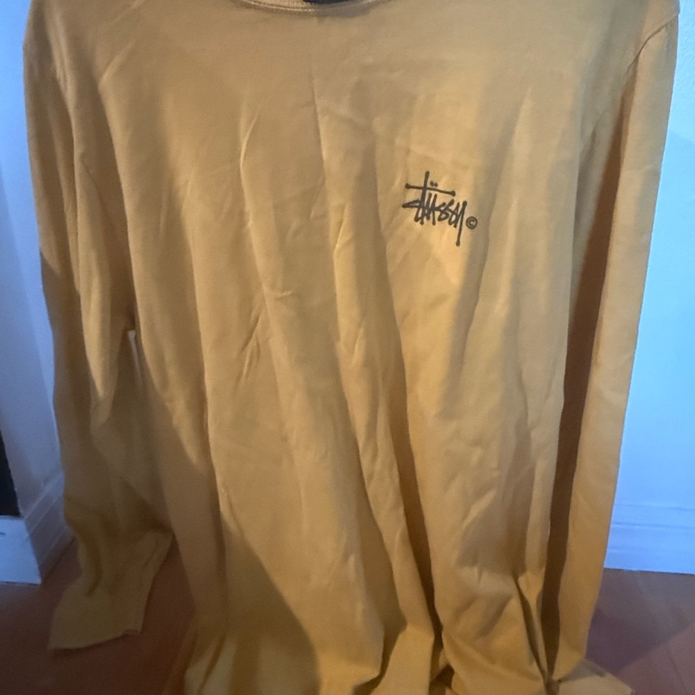 Stussy Mustard Long Sleeve Shirt